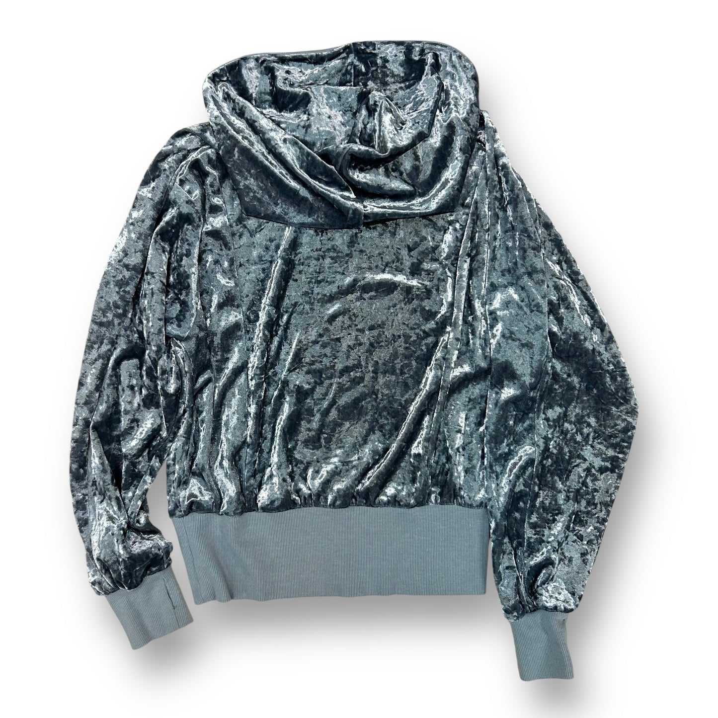 Youth Girl Size 12 Boutique Pullover Shimmery Velour Hoodie