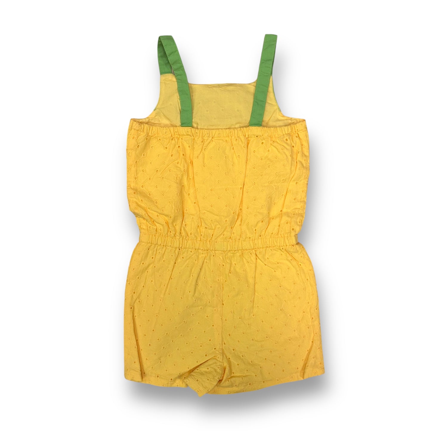 NEW! Gymboree Girls Romper Size 4T Yellow Pineapple Theme One Piece