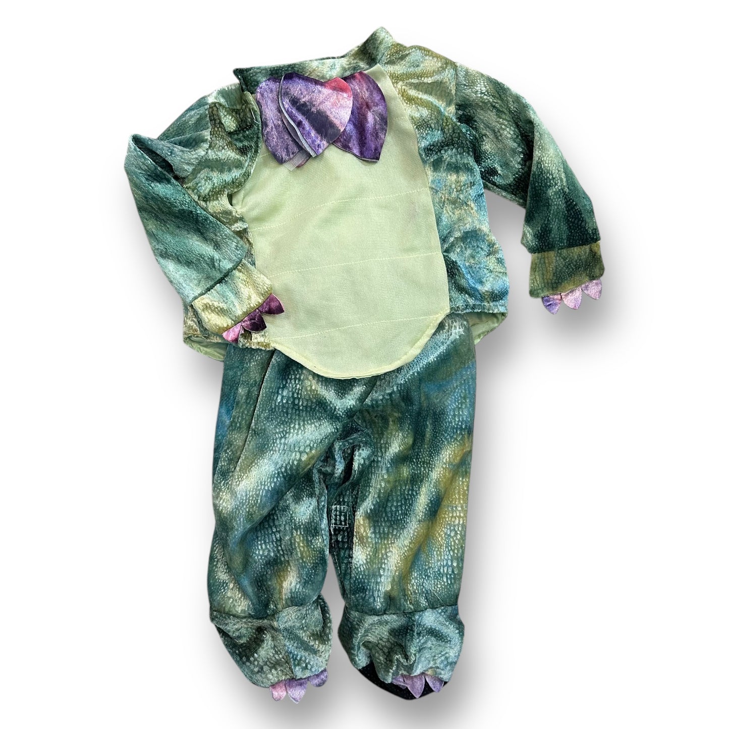 Rubie's Halloween Baby Dragon Costume Size 6-12 Months Crushed Velvet 2-Piece