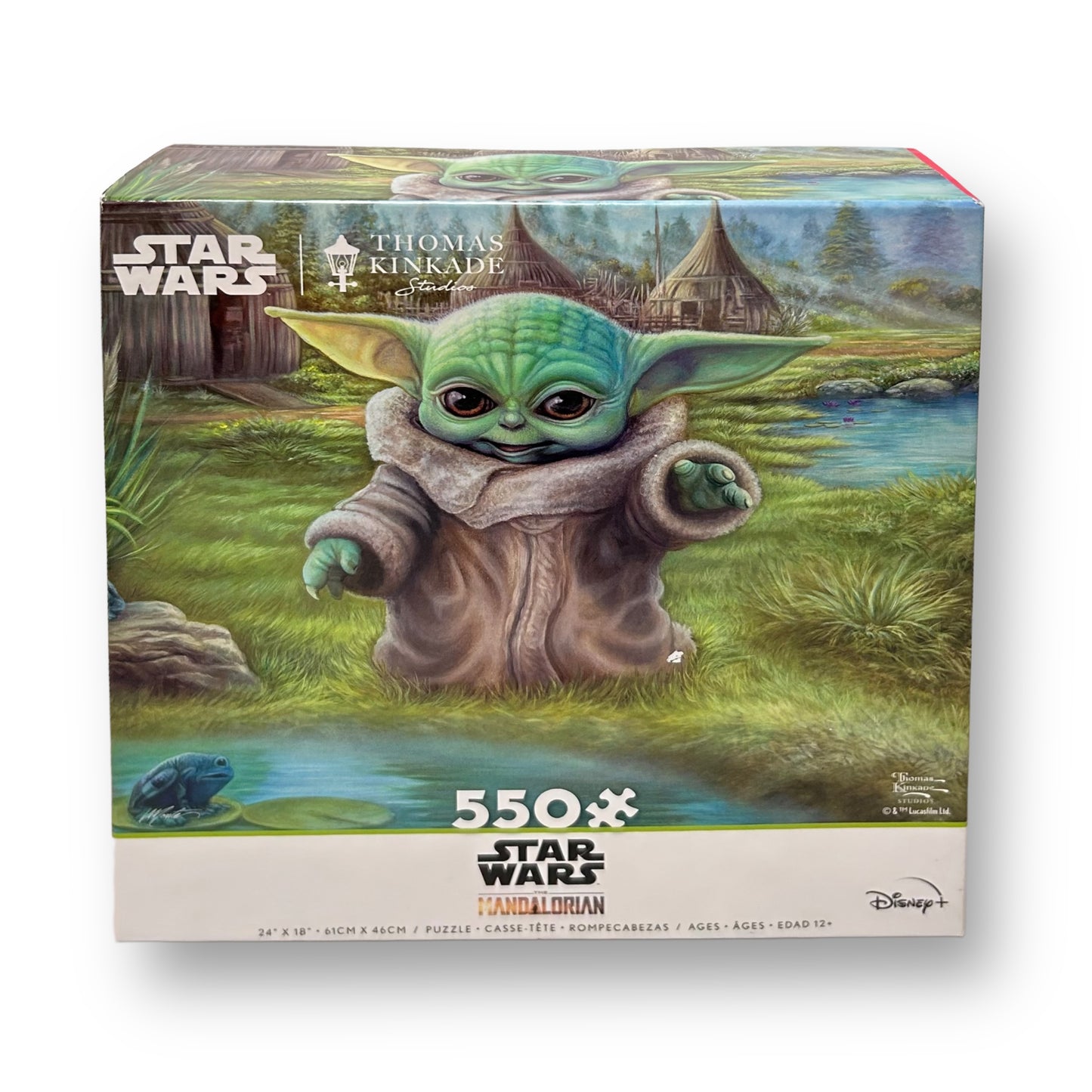 NEW! Star Wars The Mandalorian 550 Piece Jigsaw Puzzle Thomas Kincaid