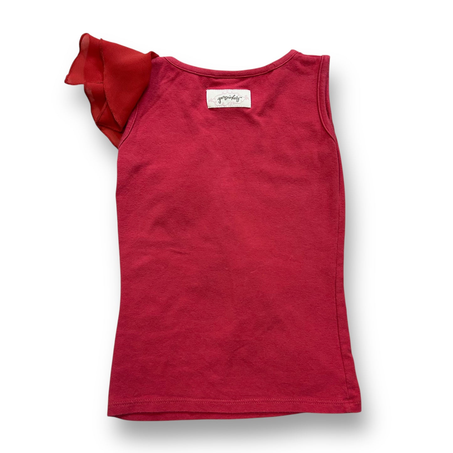 Persnickety Boutique Girls Top Size 2 Toddler Pink Ruffled Sleeveless Blouse