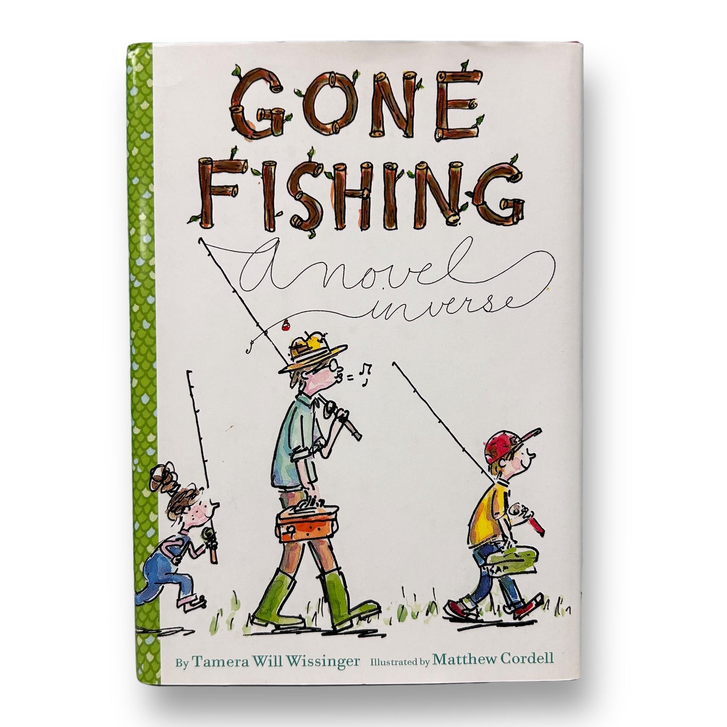 Gone Fishing Hardcover Chapter Book