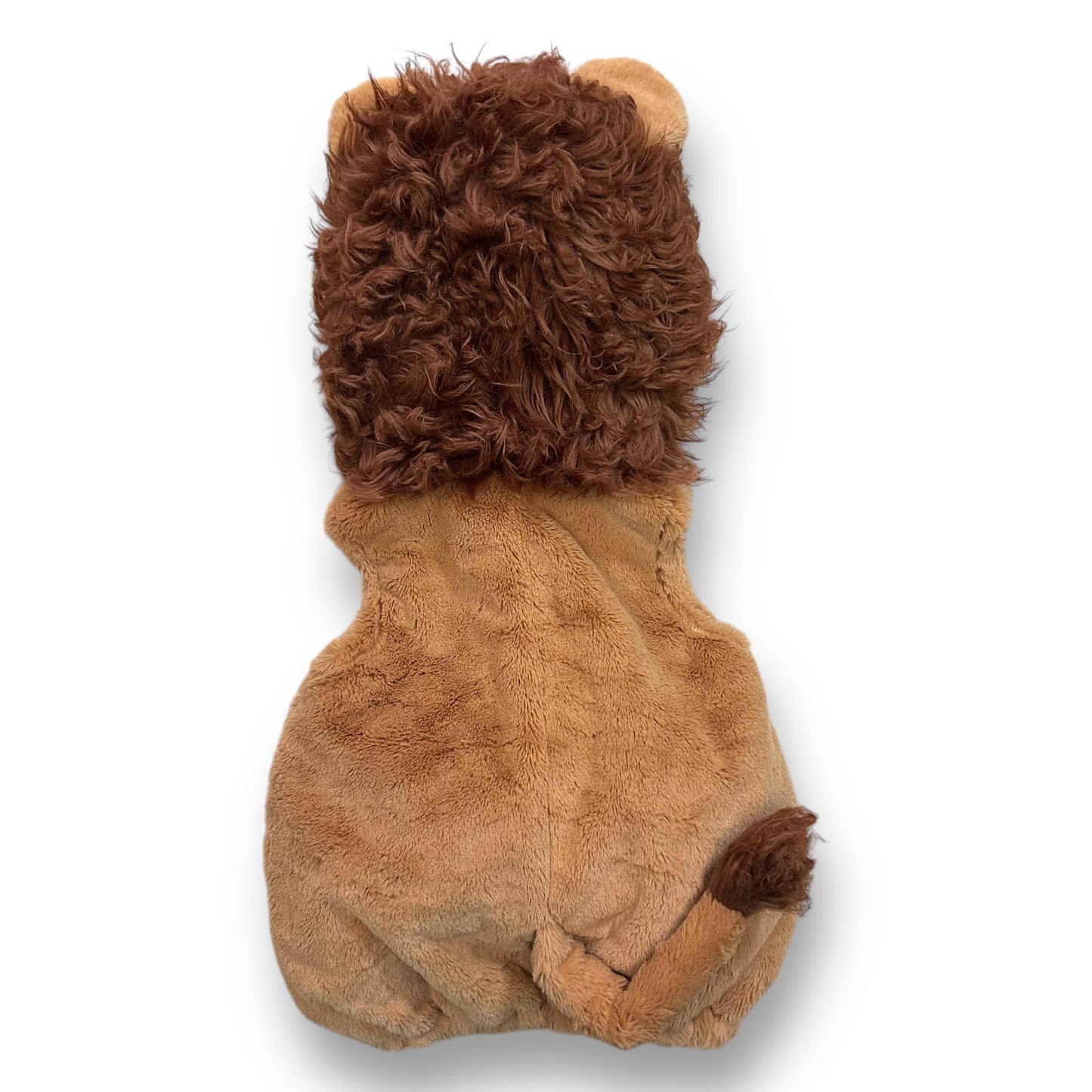 Baby Size 12 Months Lion Costume Deluxe Plush with Tail and Hood Boy or Girl