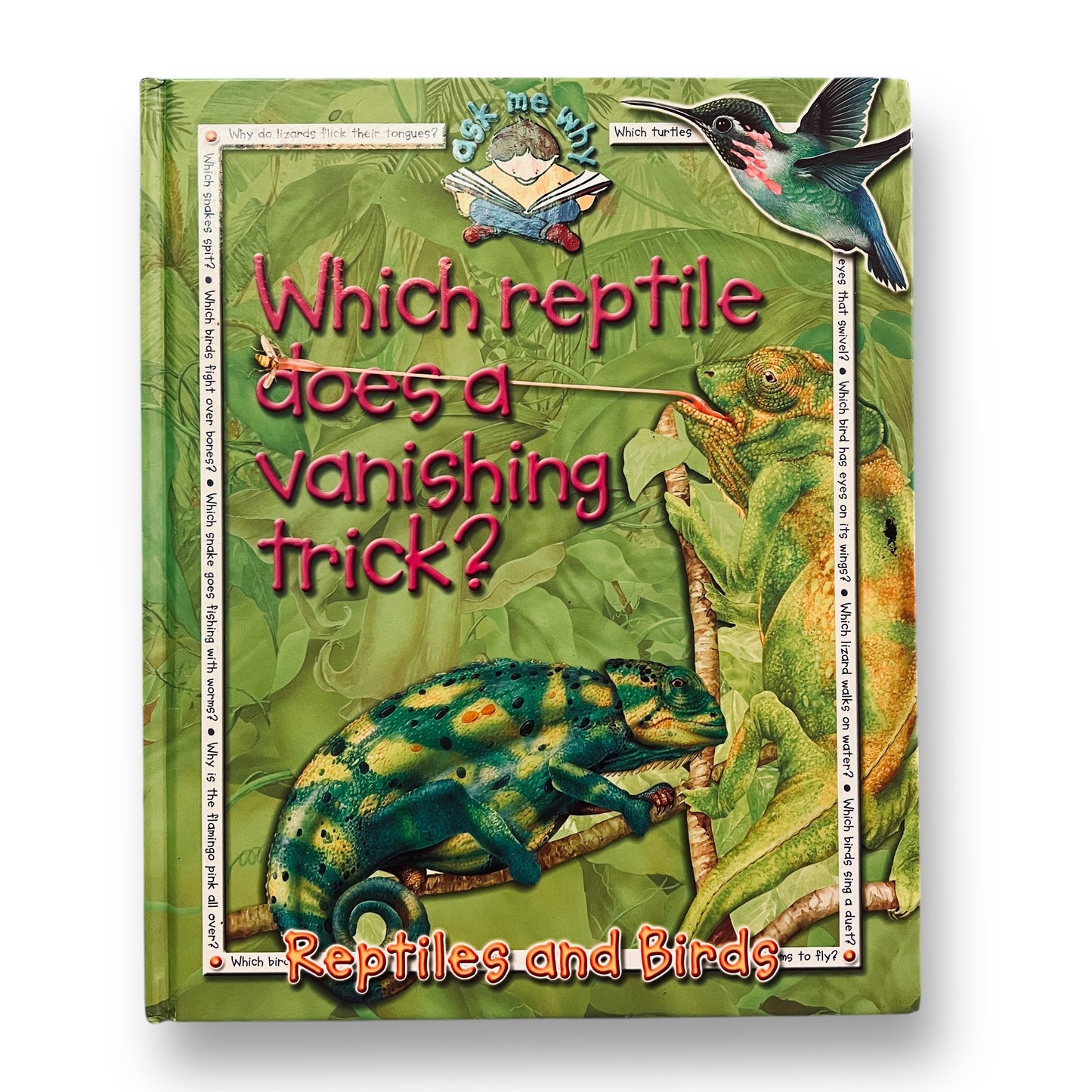 Ask Me Why - Which Animal Does a Vanishing Trick? Hardback Book