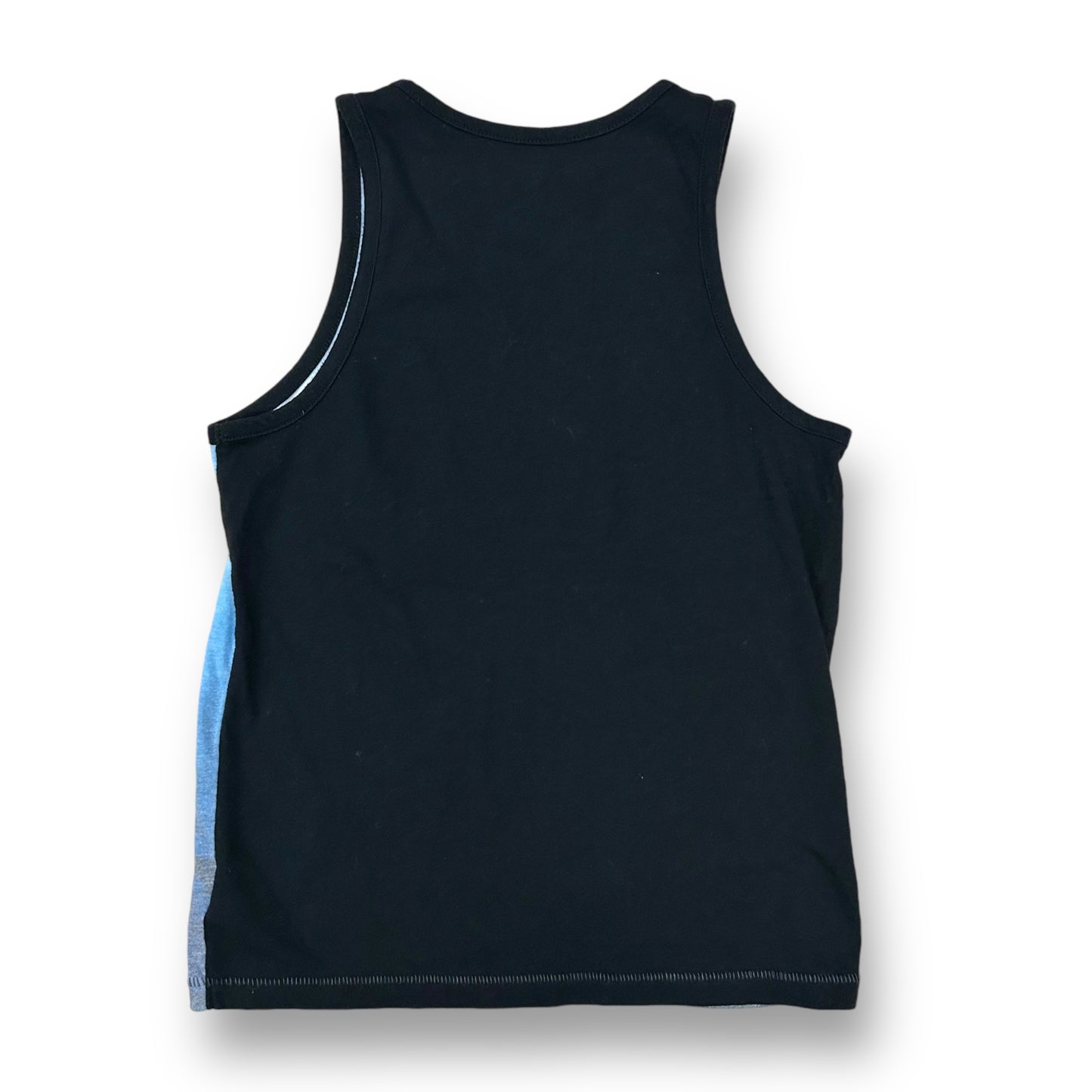 Old Navy Boys Size 6/7 Tank Blue Shark Print Sleeveless Tee