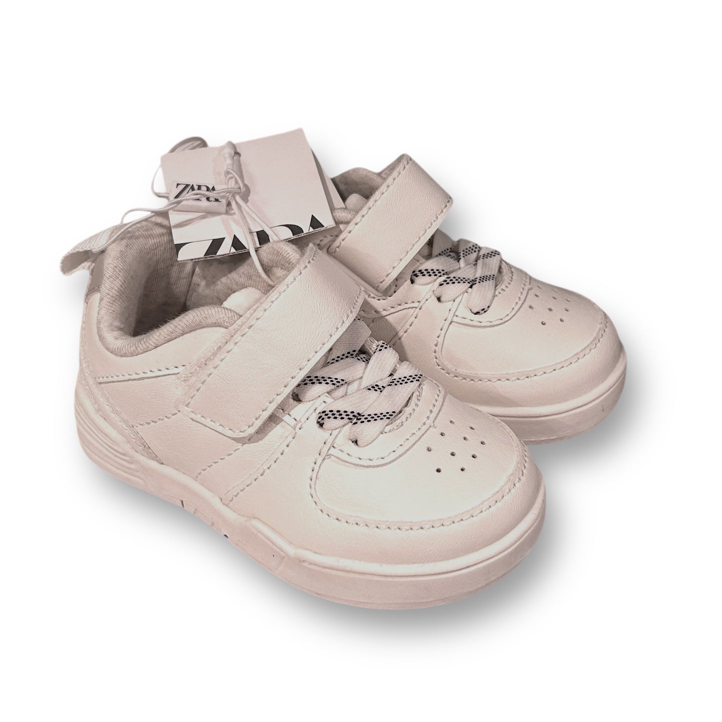 NEW! Zara Toddler Boy Size 4 No Tie Slip-On Sneakers