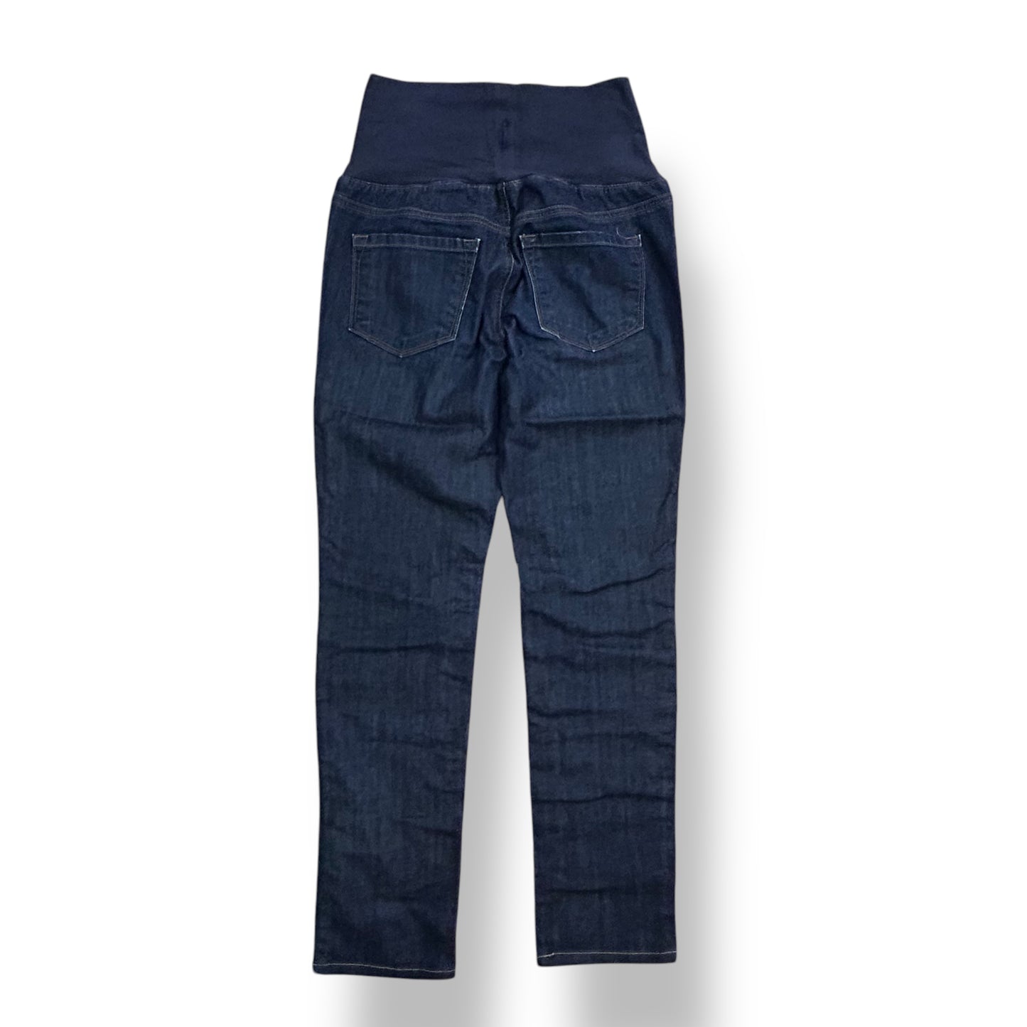 Ann Taylor Loft Small Maternity Jeans Size 0 Stretch Waist Panel Bootcut Denim