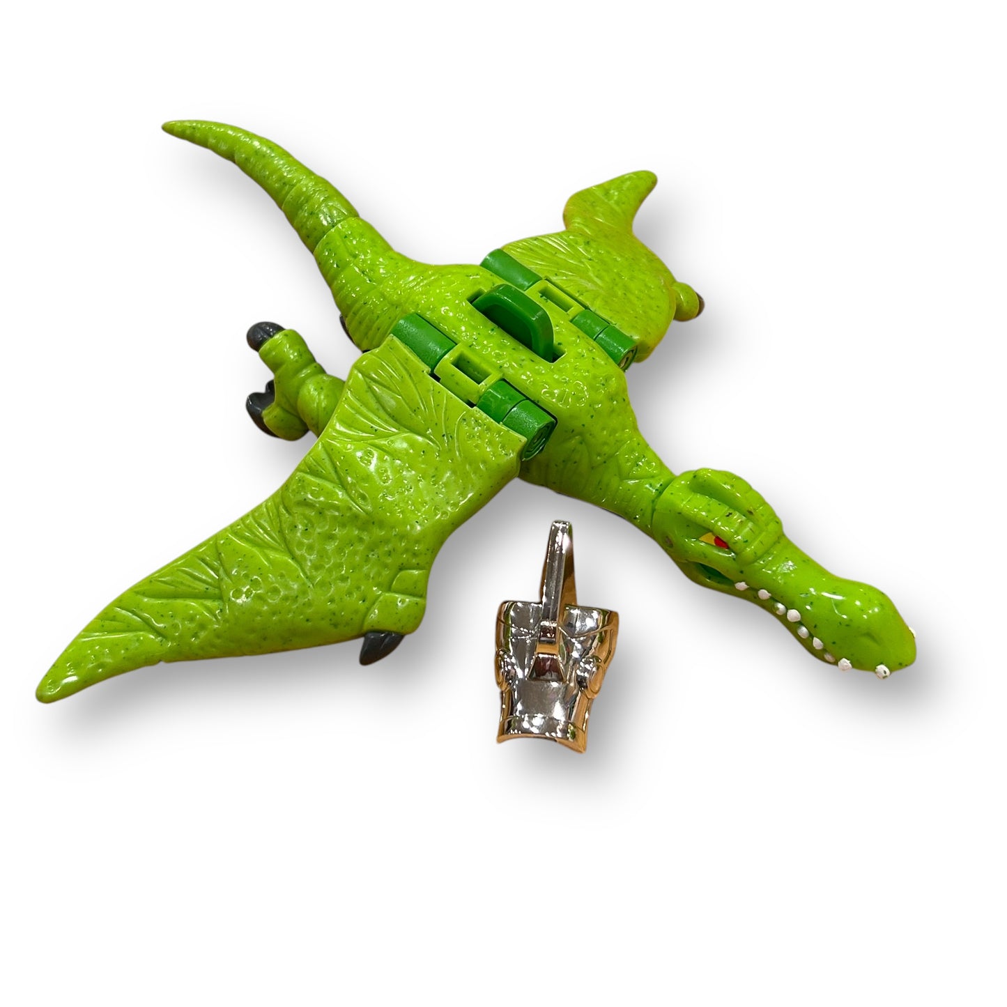 Imaginext Dinosaur Jurassic Pterodactyl with Battle Helmet by Fisher-Price