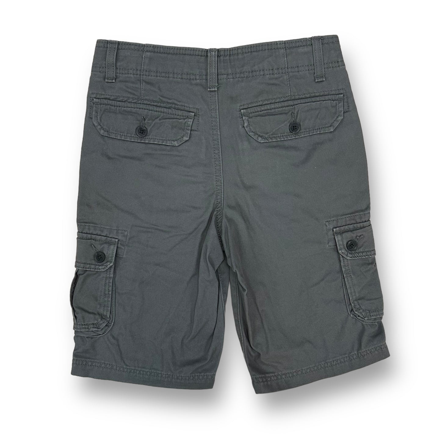 Urban Pipeline Boys Size 12 Youth Gray Khaki Cargo Shorts