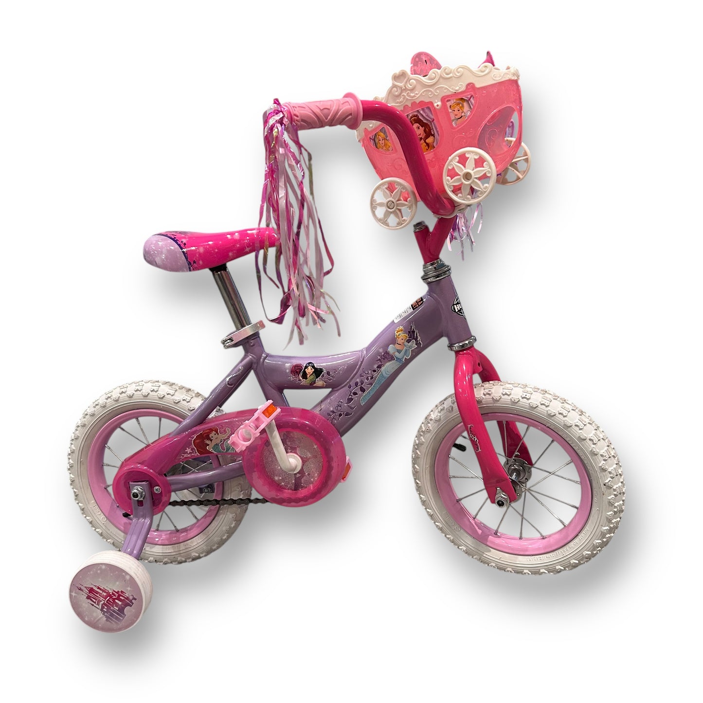 Huffy Disney Princess 12" Bike with Training Wheels