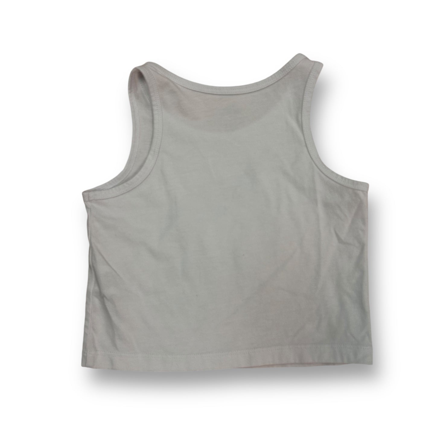 Girls 4th of July Shirt Size 4/5 White Patriotic Unicorn USA Tank