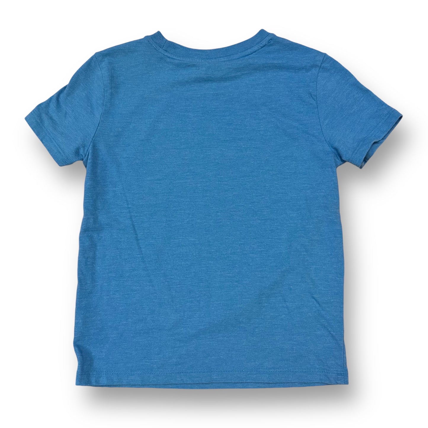 Cat & Jack Boys Size 4/5 Tiger Skater Blue Short Sleeve T-Shirt