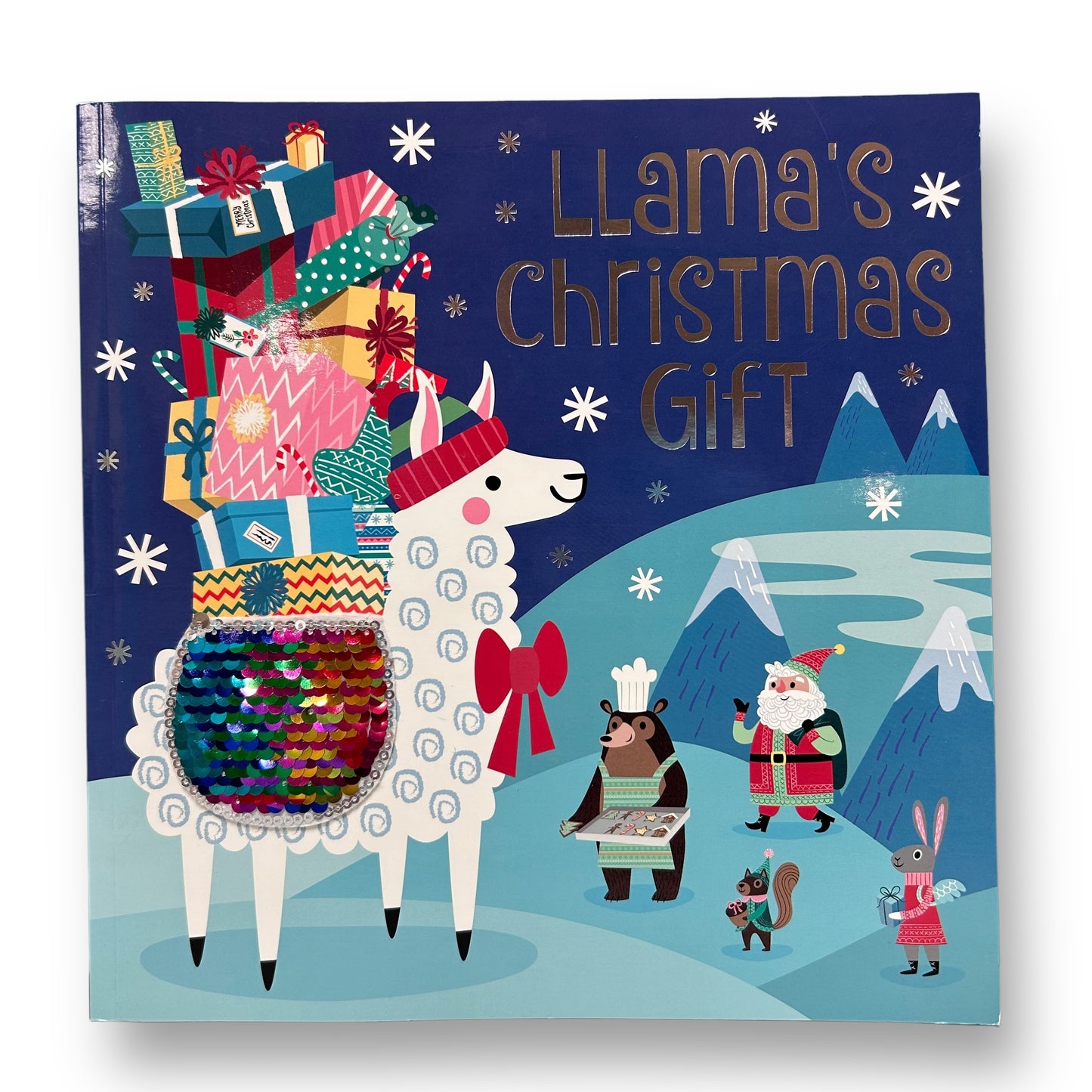 Llama's Christmas Gift Festive Tale Holiday Book