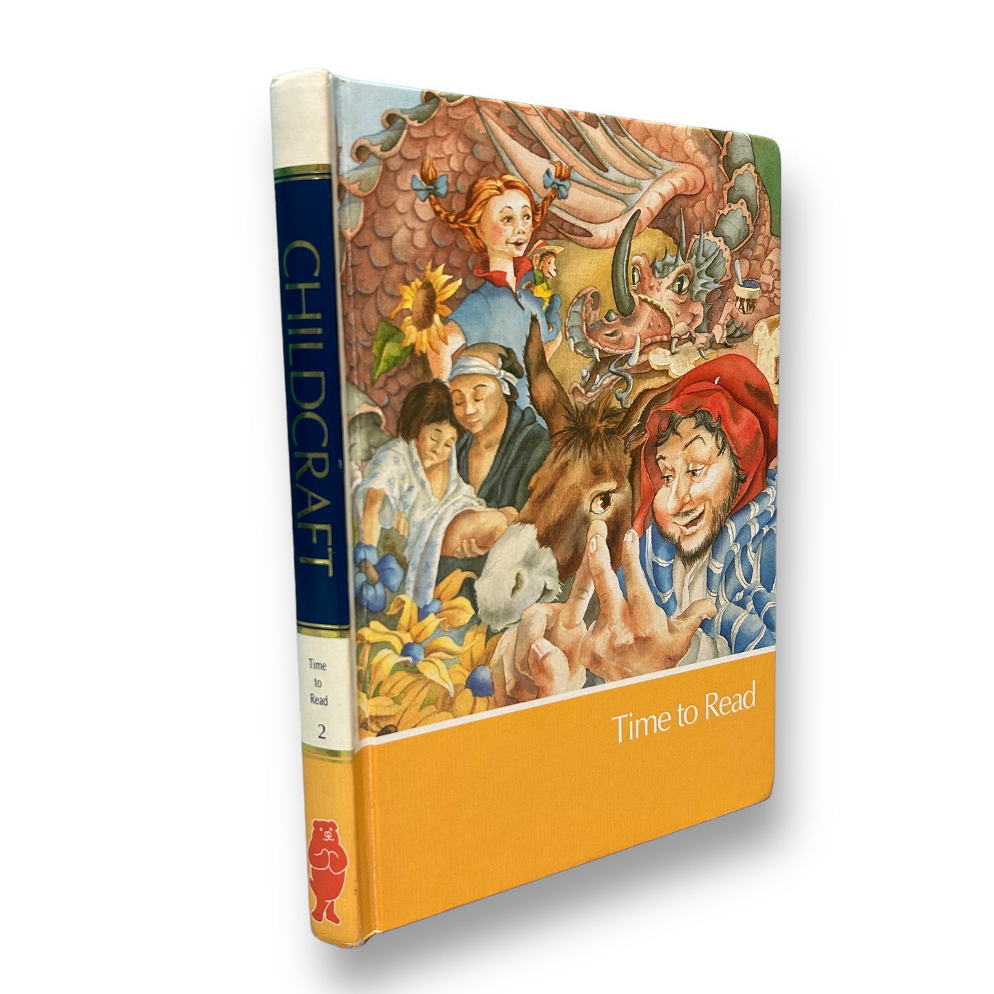 Childcraft The How and Why Library Volume 2 Time To Read Book