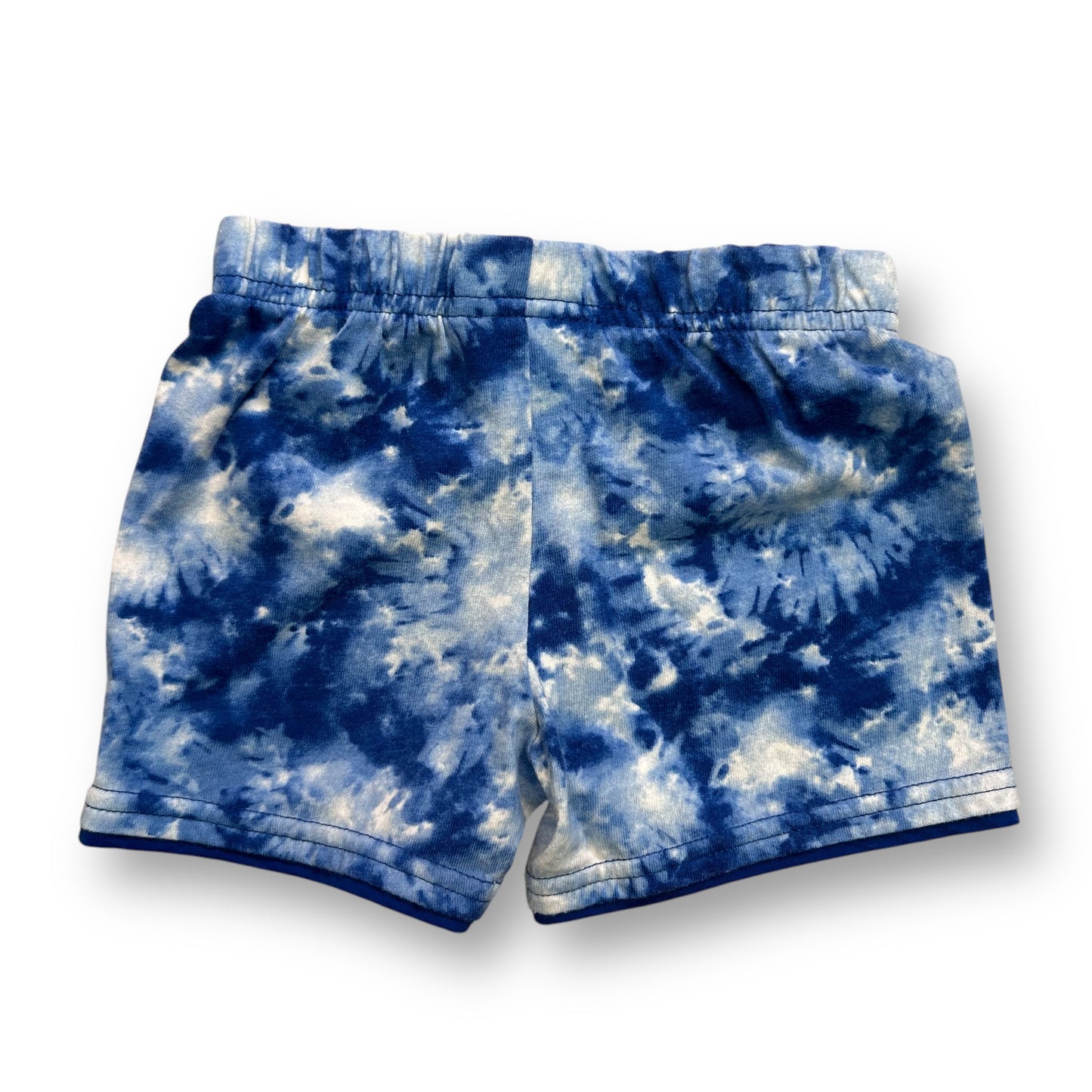 Toddler Boys Size 18 Months Blue Tie Dye Cotton Shorts