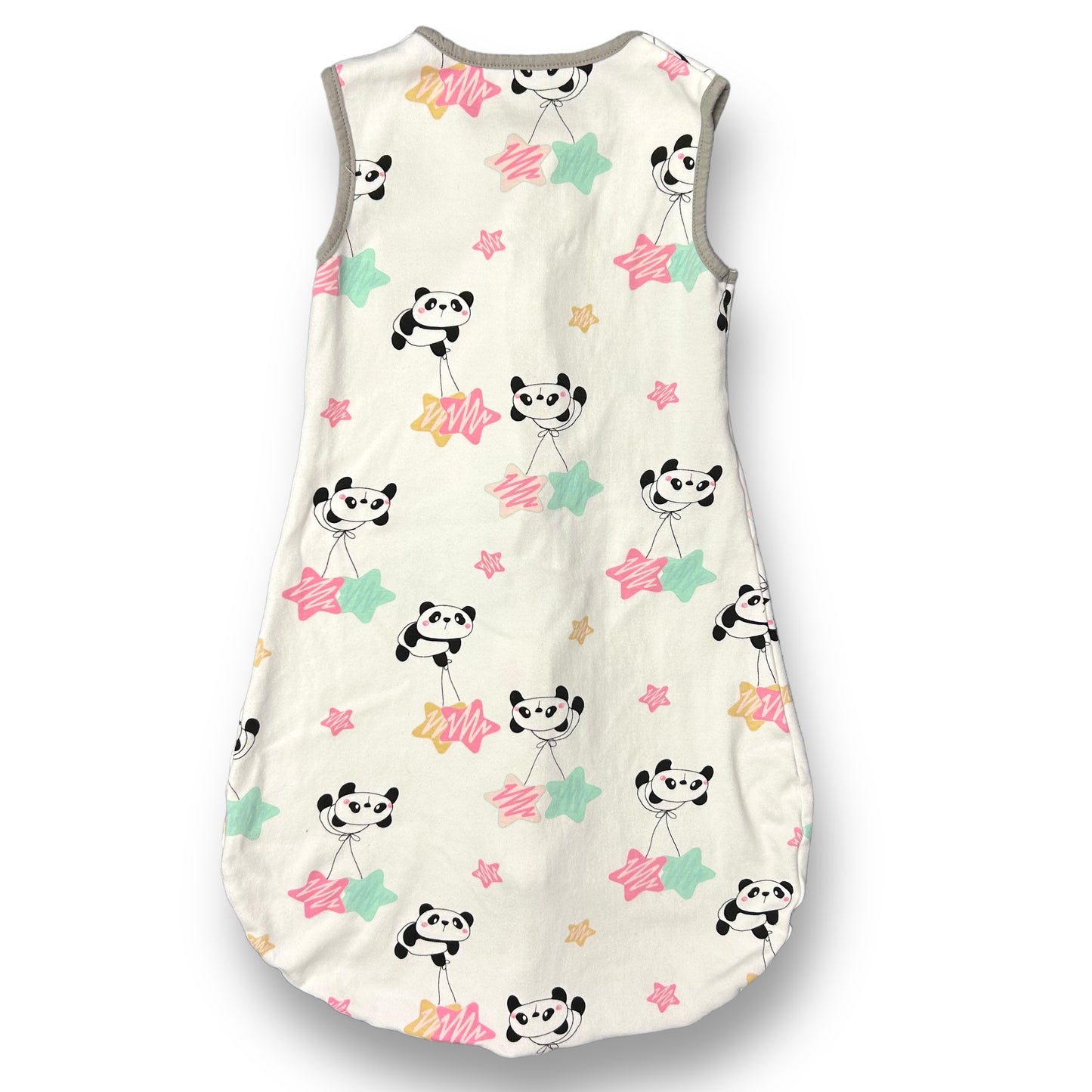 Yoofoss Size 6-18 Months Muslin Cotton Panda Print Sleeveless Pajama Sleep Sack