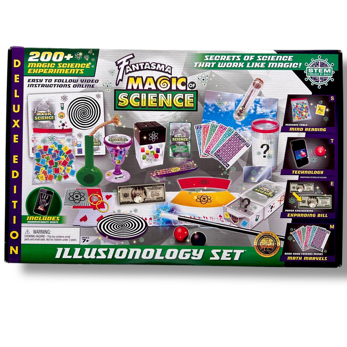 NEW! Fantasma Magic of Science Illusionology Deluxe Edition 200+ STEM Experiments