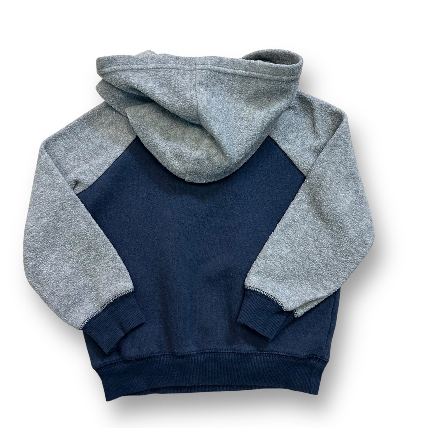 Boys Size 4T Hoodie Blue & Gray Sky Kings Airplane Sweatshirt