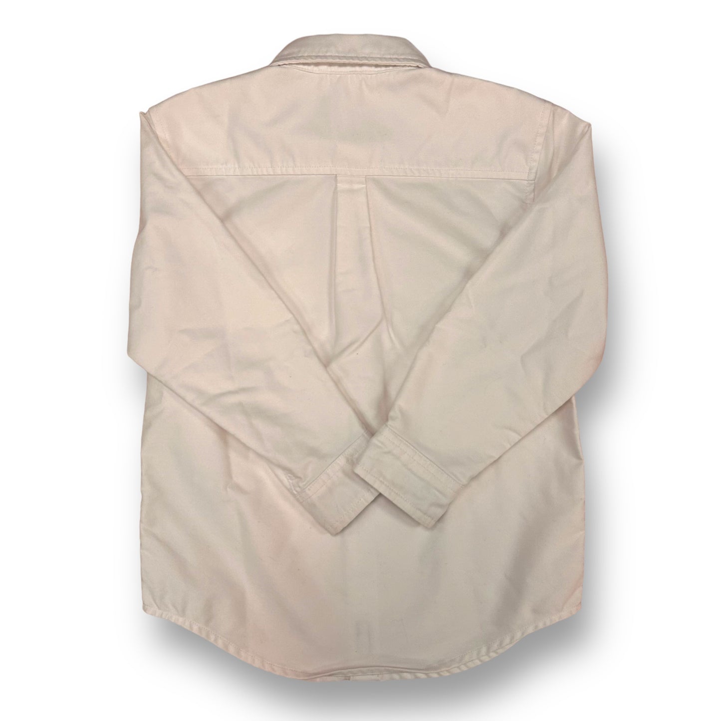 Gymboree Size 5/6 Boys White Button Up Dress Shirt Long Sleeves with Collar