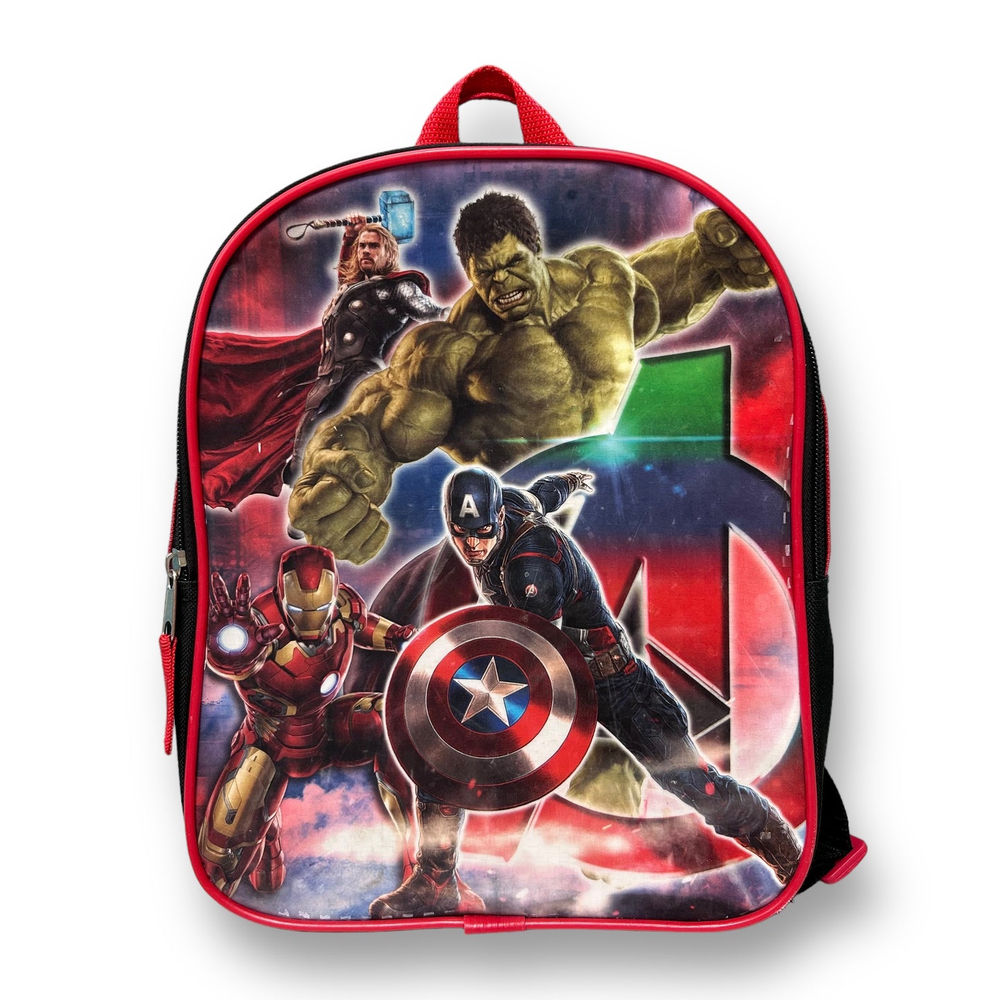 Small Super Hero Backpack 11 in Marvel Captain America Hulk Iron Man Thor