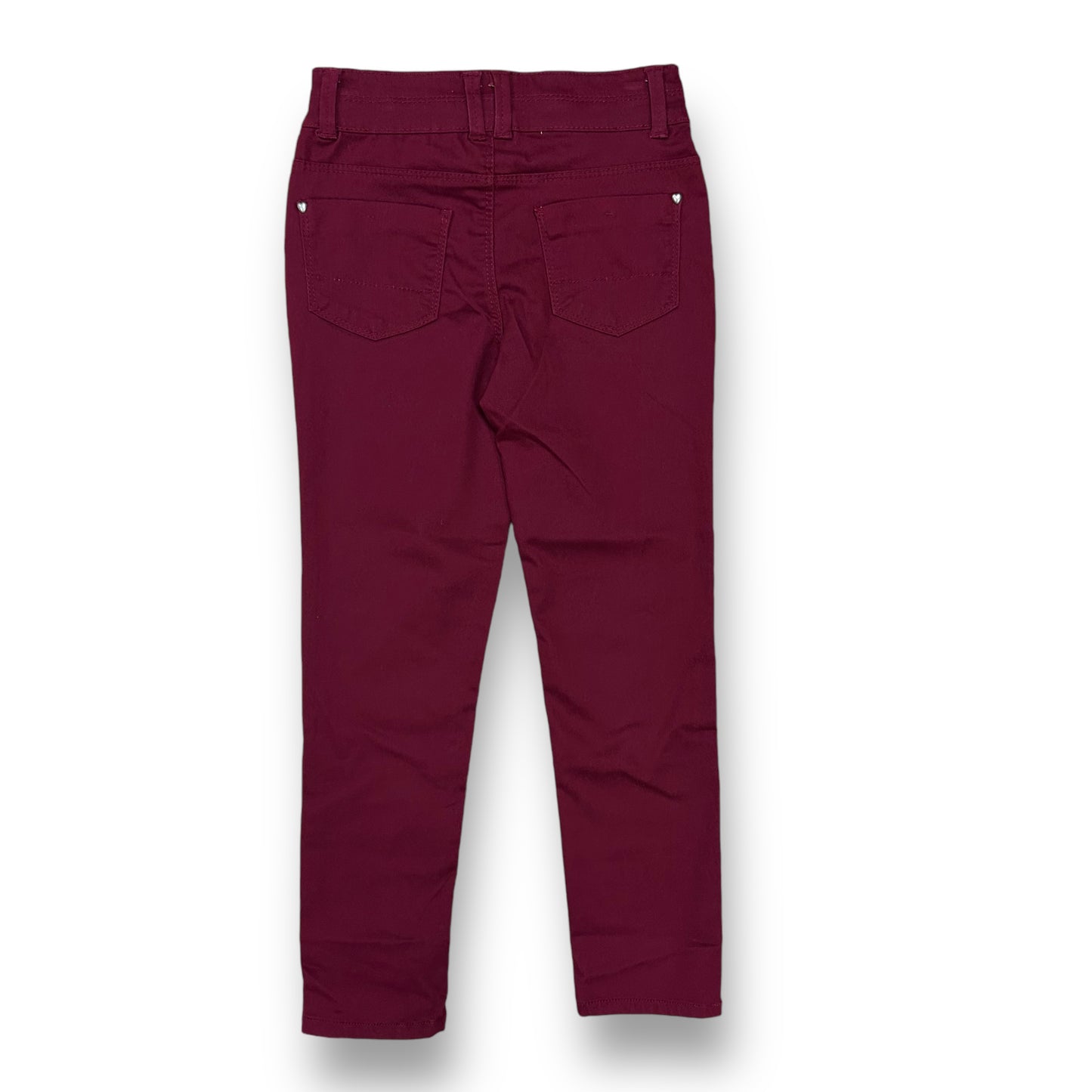 NEW! Sonoma Girls Size 7 Pants Soft Stretch Burgundy Jeggings