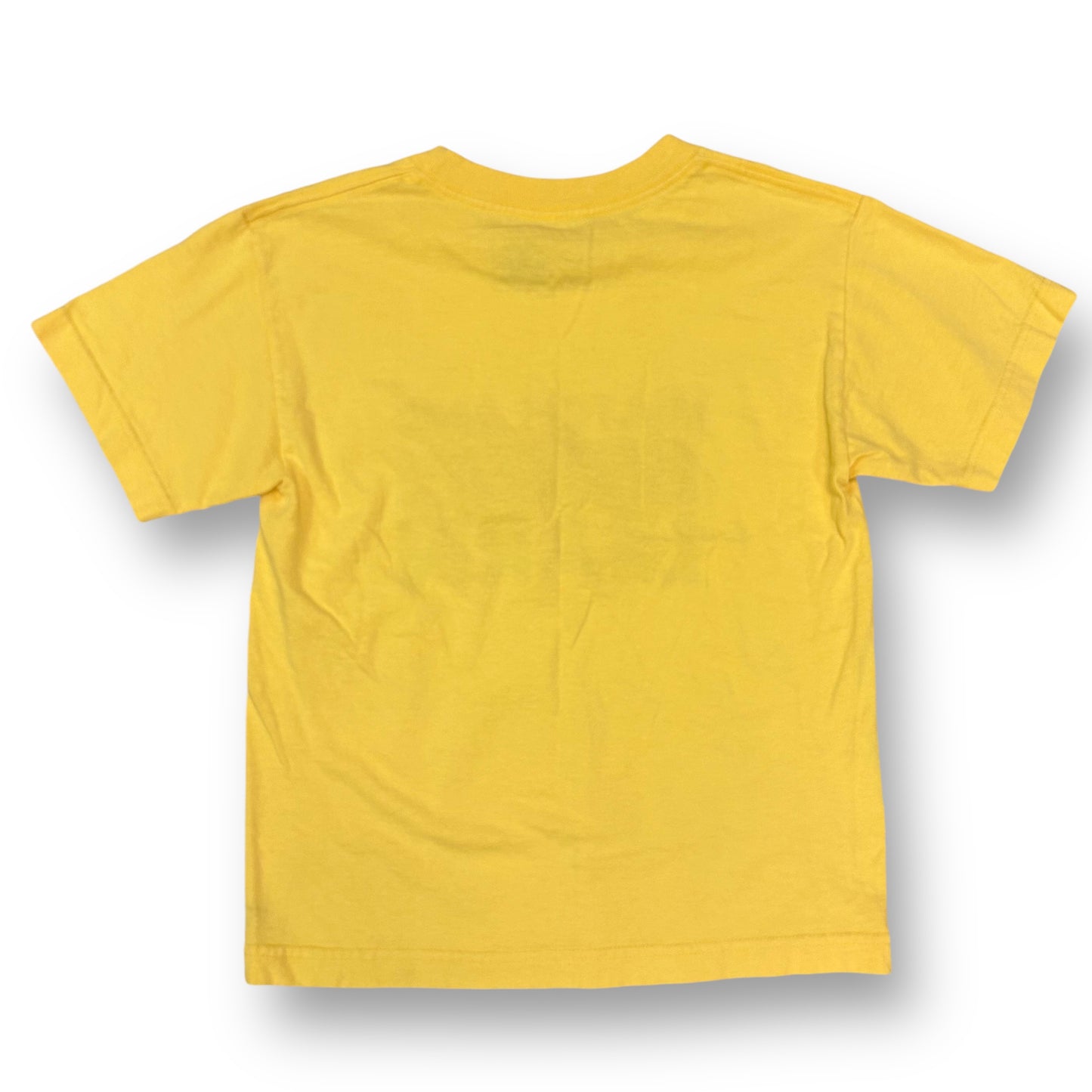 Nike Boys Shirt Size 8 YSM Watch and Learn Yellow Short Sleeve Activewear Tee