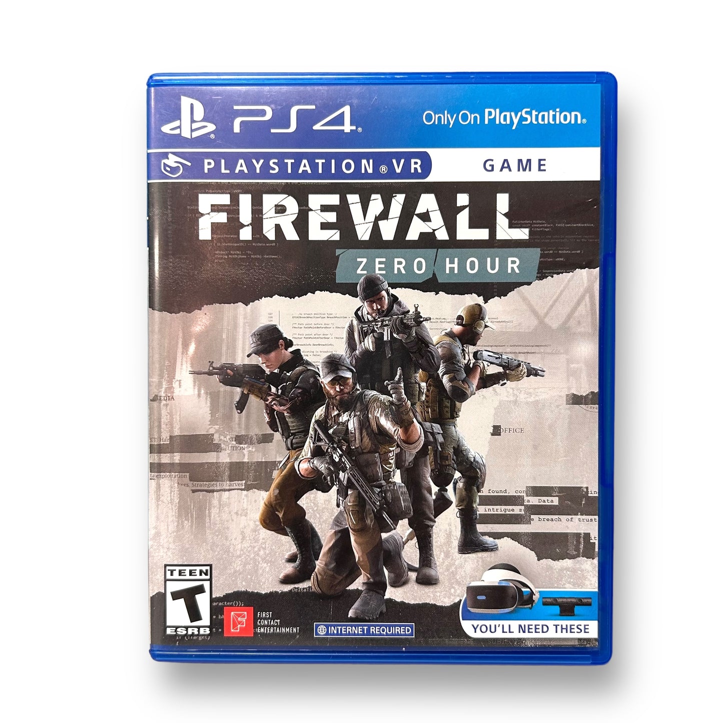 PS4 Firewall Zero Hour VR Sony PlayStation 4 Virtual Reality Video Game