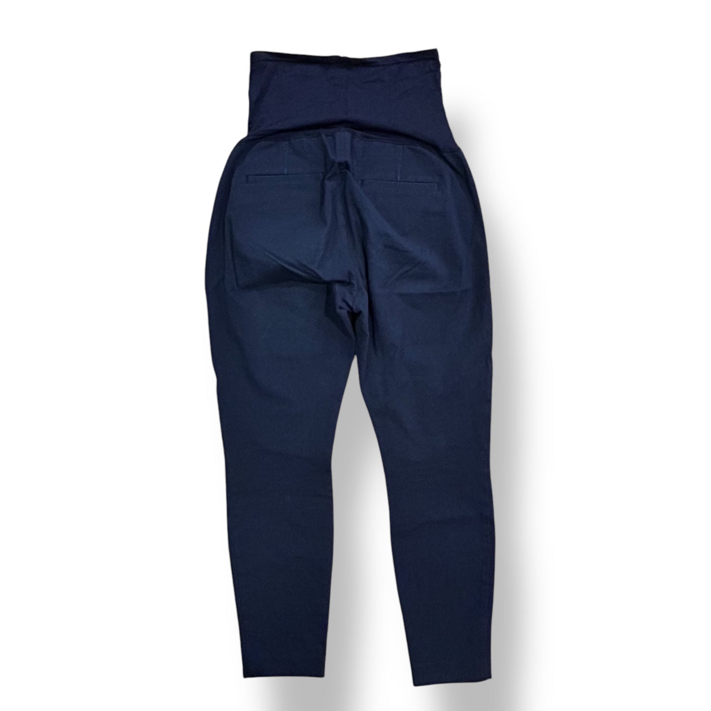 Gap Size 2 Small Maternity Pants Skinny Ankle Regular Fit Casual Navy Khakis