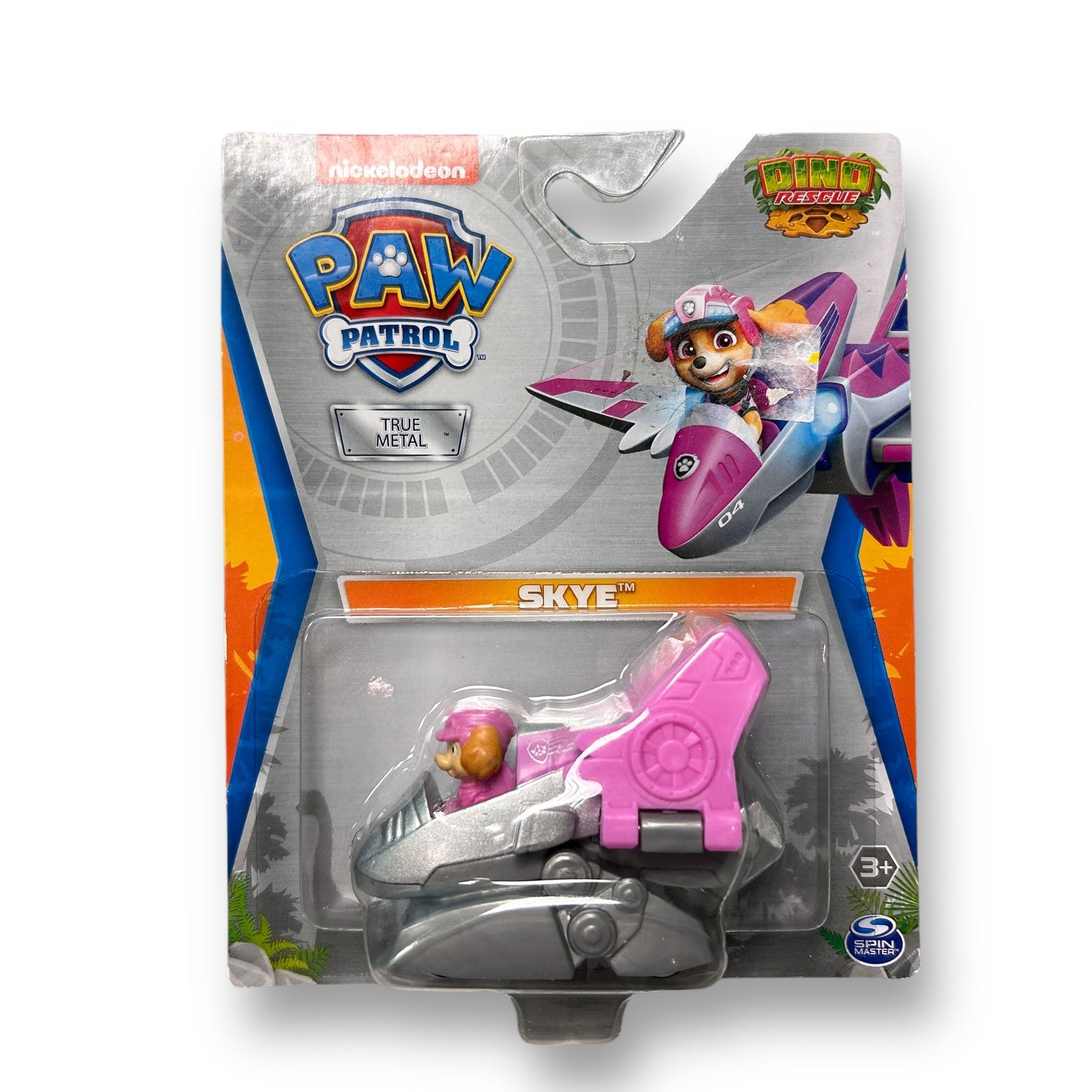 NEW! PAW Patrol Skye Diecast Car Dino Rescue Toy Vehicle