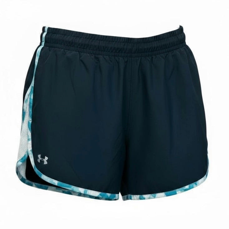 Women's Under Armour Shorts Size Small Black Athletic Quick Dry Running Shorts
