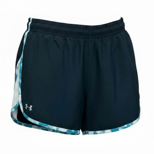 Women's Under Armour Shorts Size Small Black Athletic Quick Dry Running Shorts