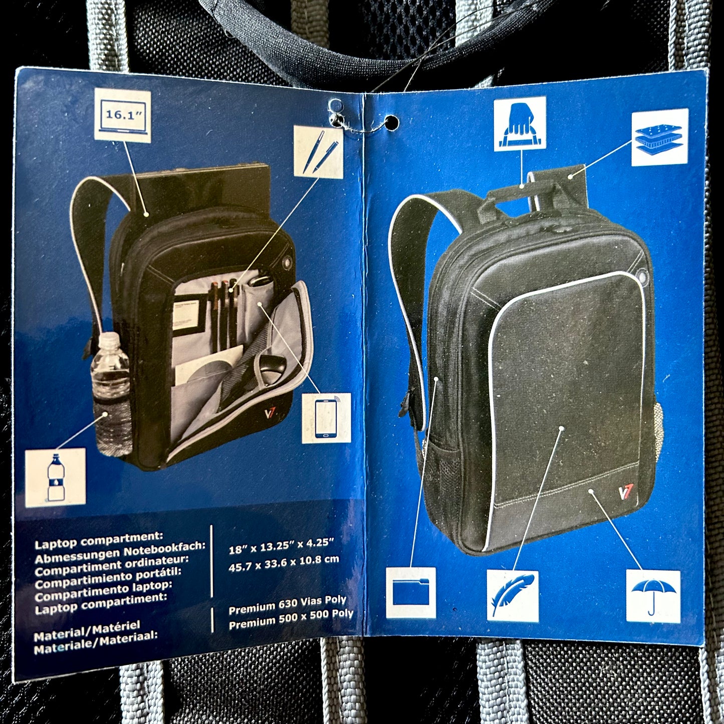 NEW! Laptop Case Travel Backpack Universal Professional Carry On Luggage