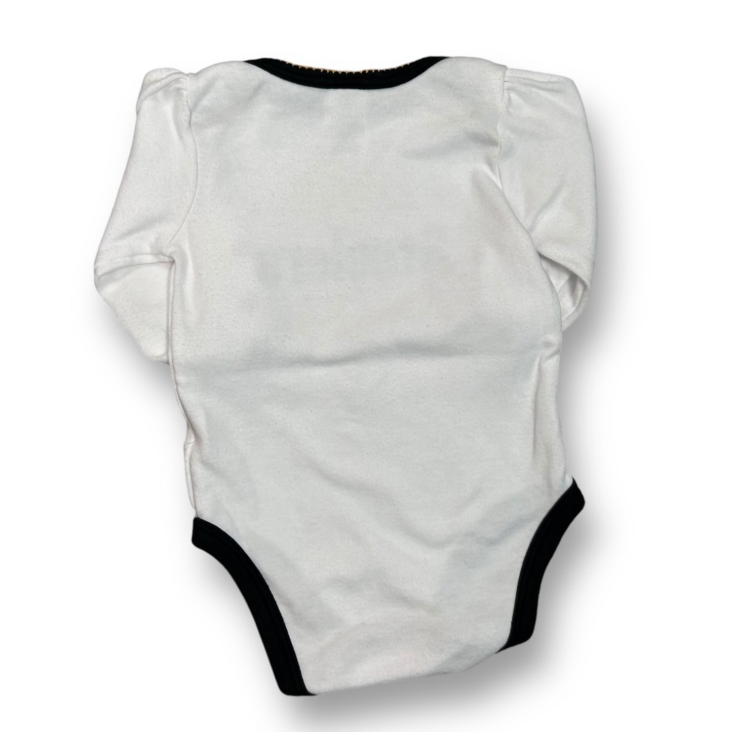 NFL Football Baby Girl Shirt Size 0-3 Months Steelers Long Sleeve Bodysuit