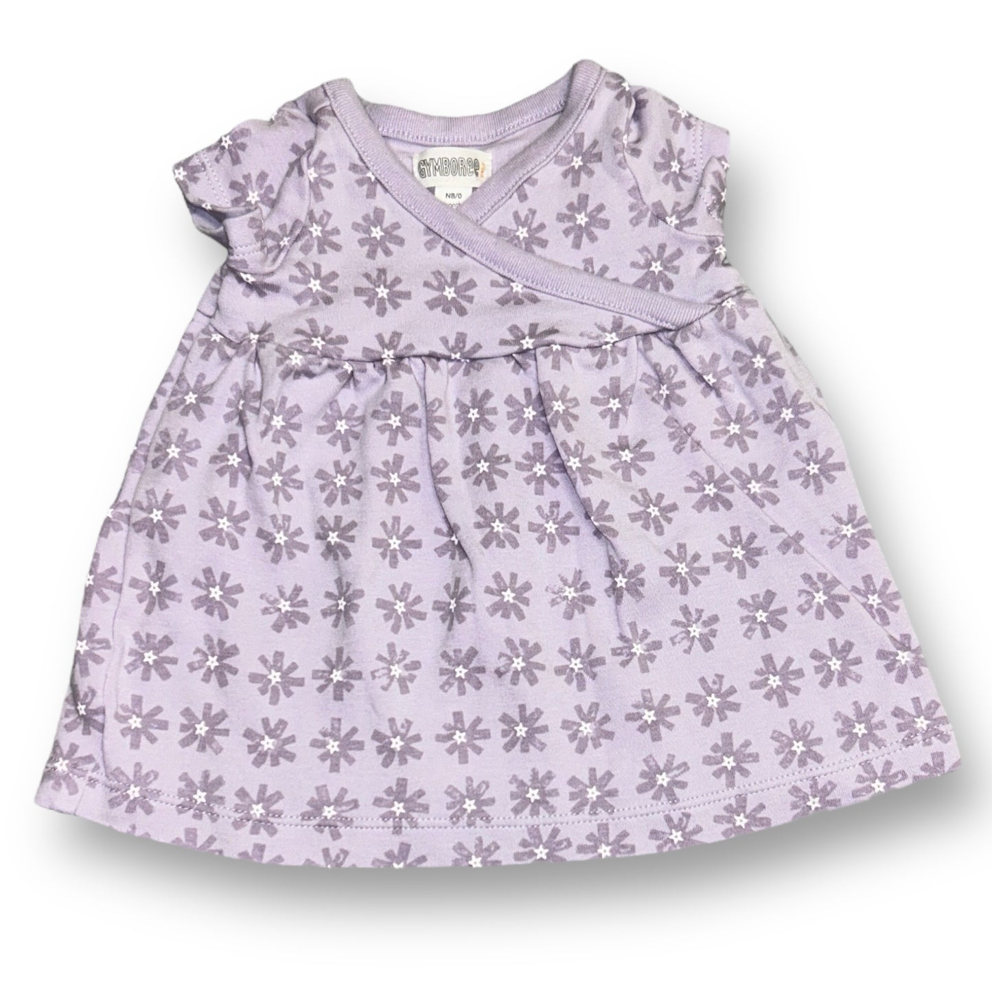 Girls Gymboree Size Newborn Lavender Daisies Dress & Bloomers