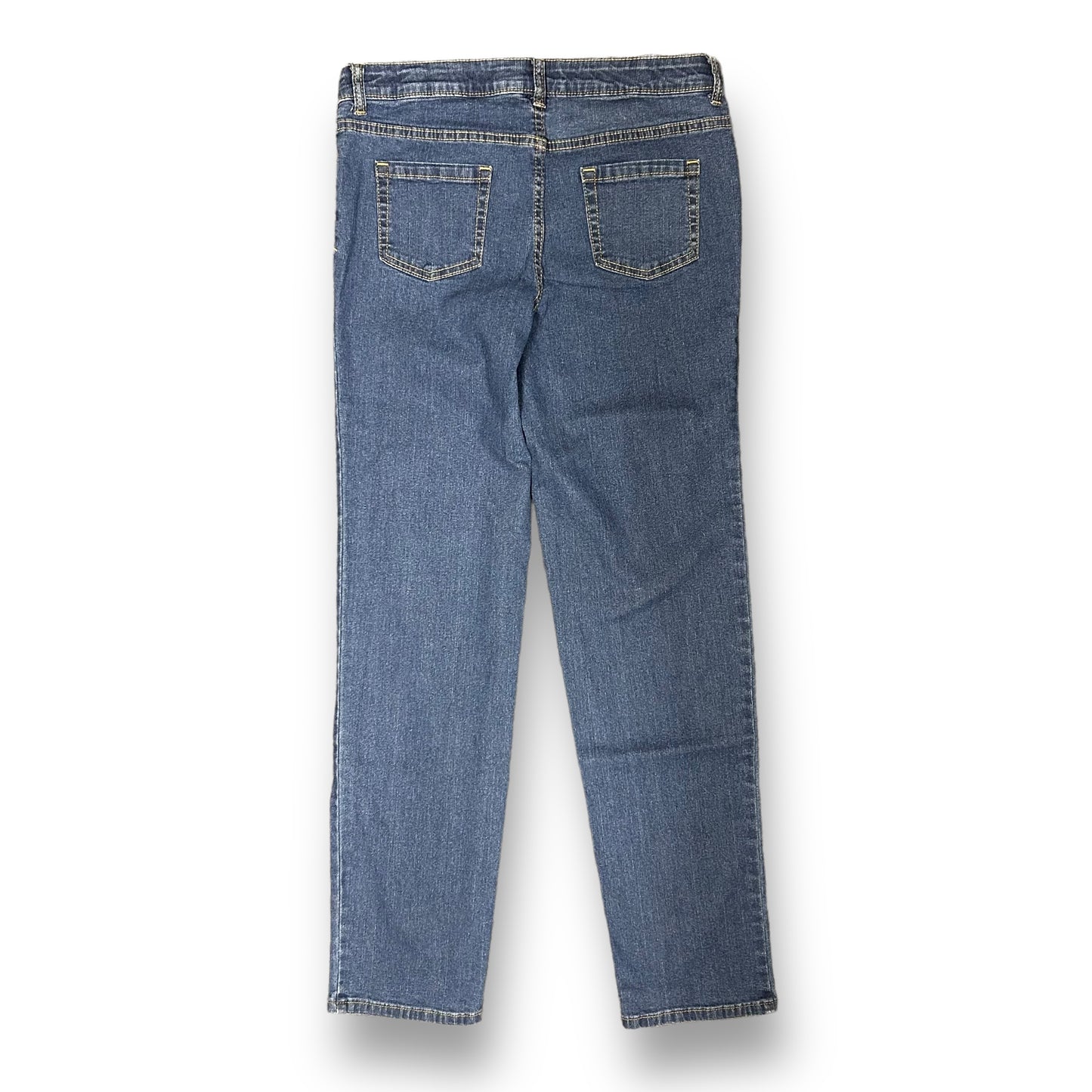 Girls Size 16 Youth Jeans Super Stretch Straight Leg Denim Pants