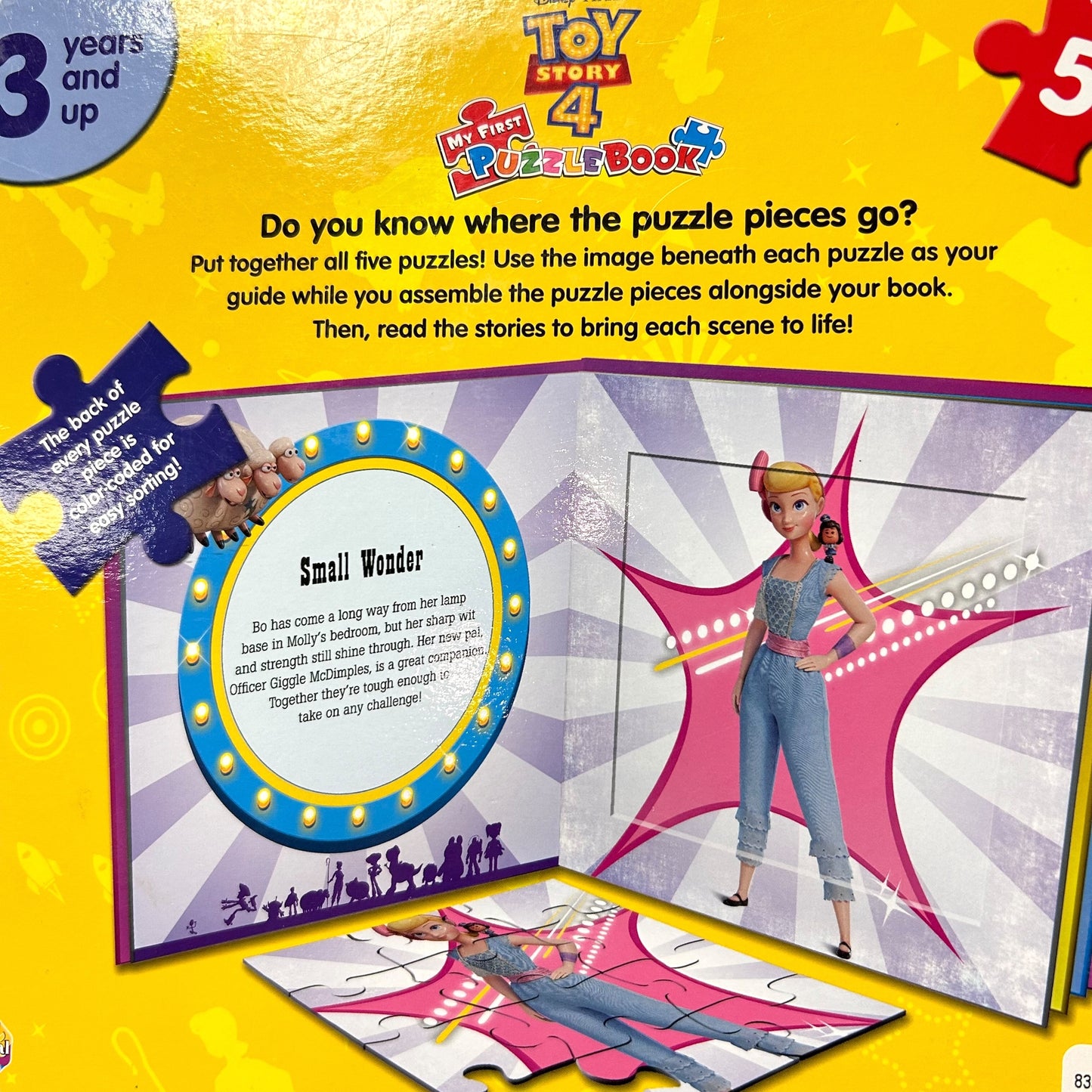 Toy Story 4 My First Puzzle Activity Book