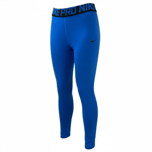 Nike Pro Crop Leggings Women's Size Small Royal Blue Compression Pants