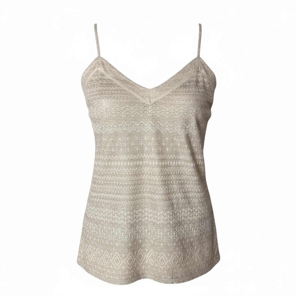 Women's American Eagle Cami Size XS Shimmery Transparent Layering Tank