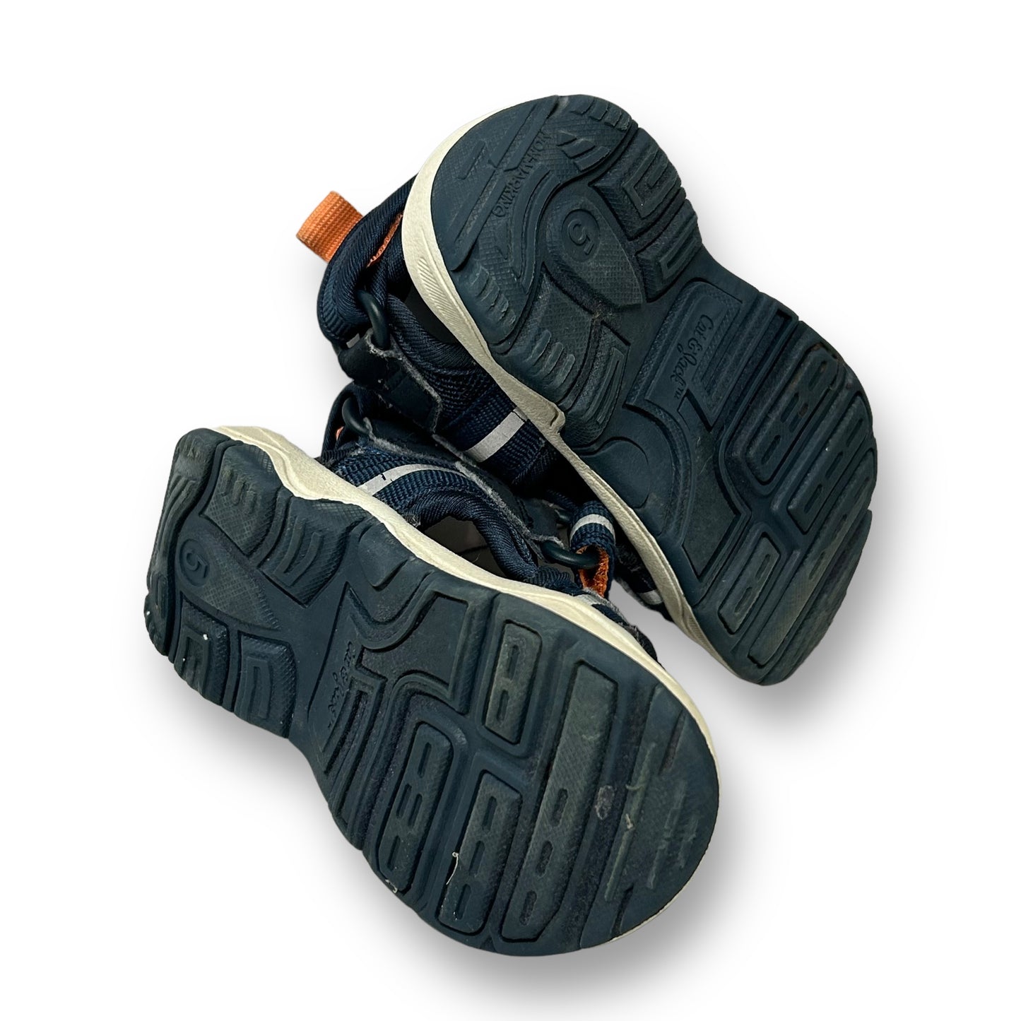Cat & Jack Kids Sport Sandals Boys Size 5 Toddler Navy Blue Easy-On Shoes