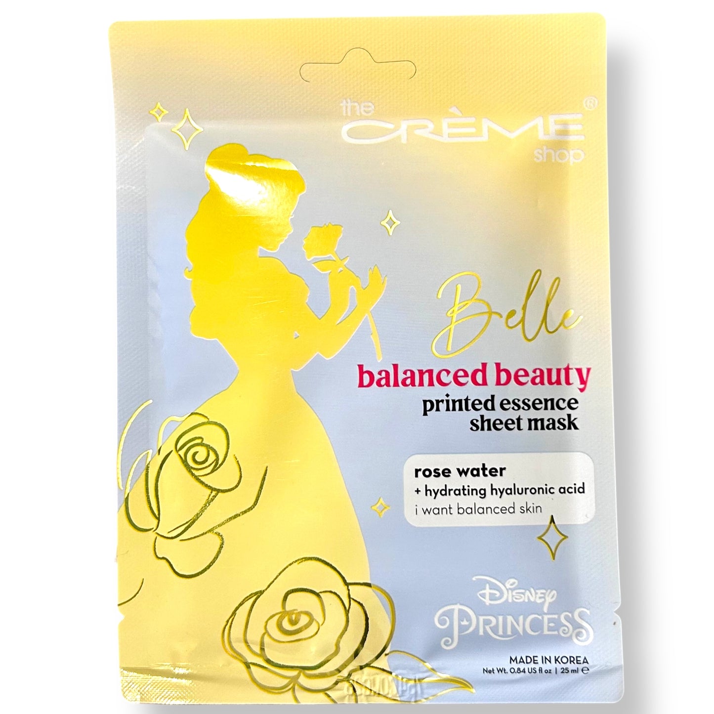 NEW! The Crème Shop Face Mask (2 Pack) Disney Princess Girls Sheet Mask Set