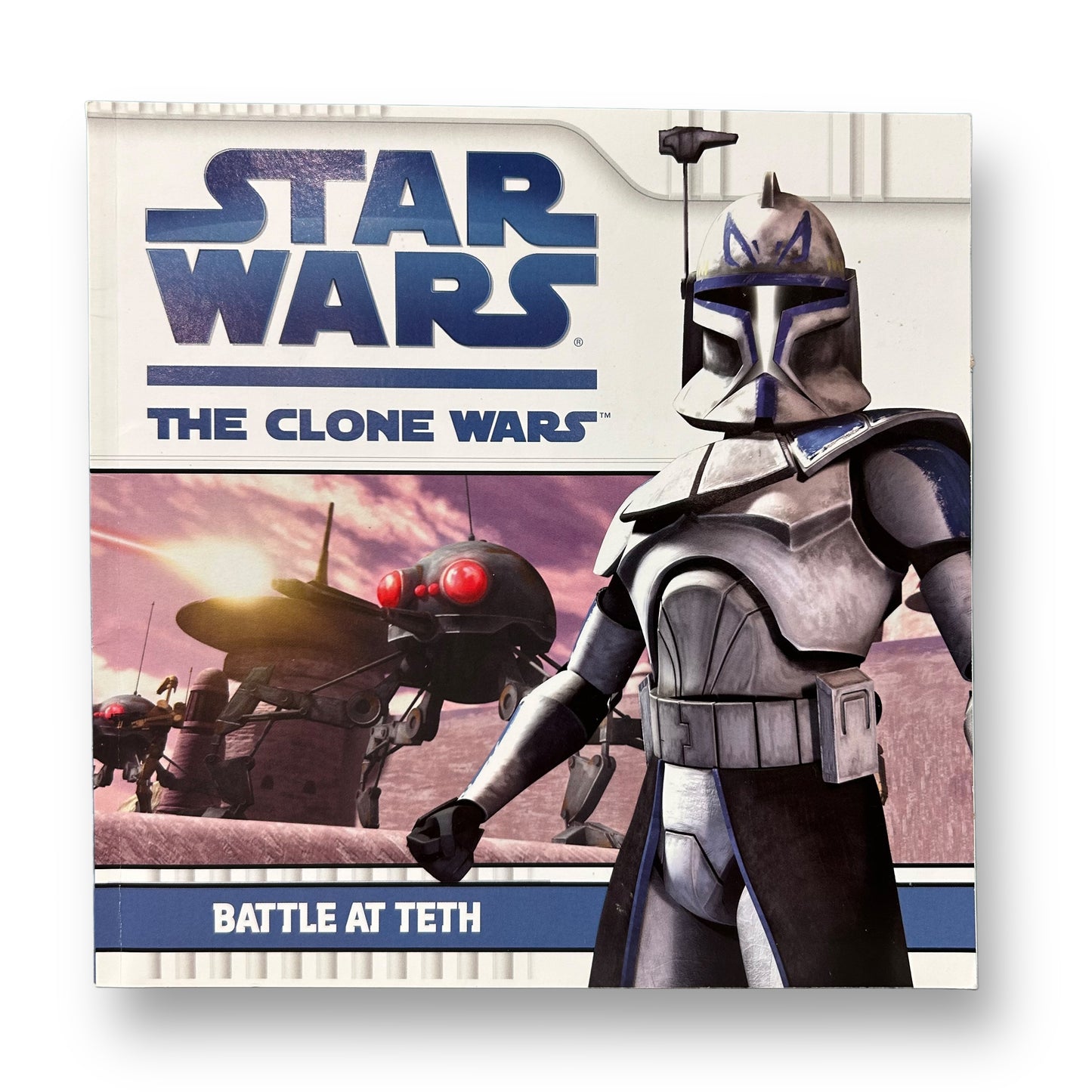 Star Wars The Clone Wars: Battle at Teth Paperback Book