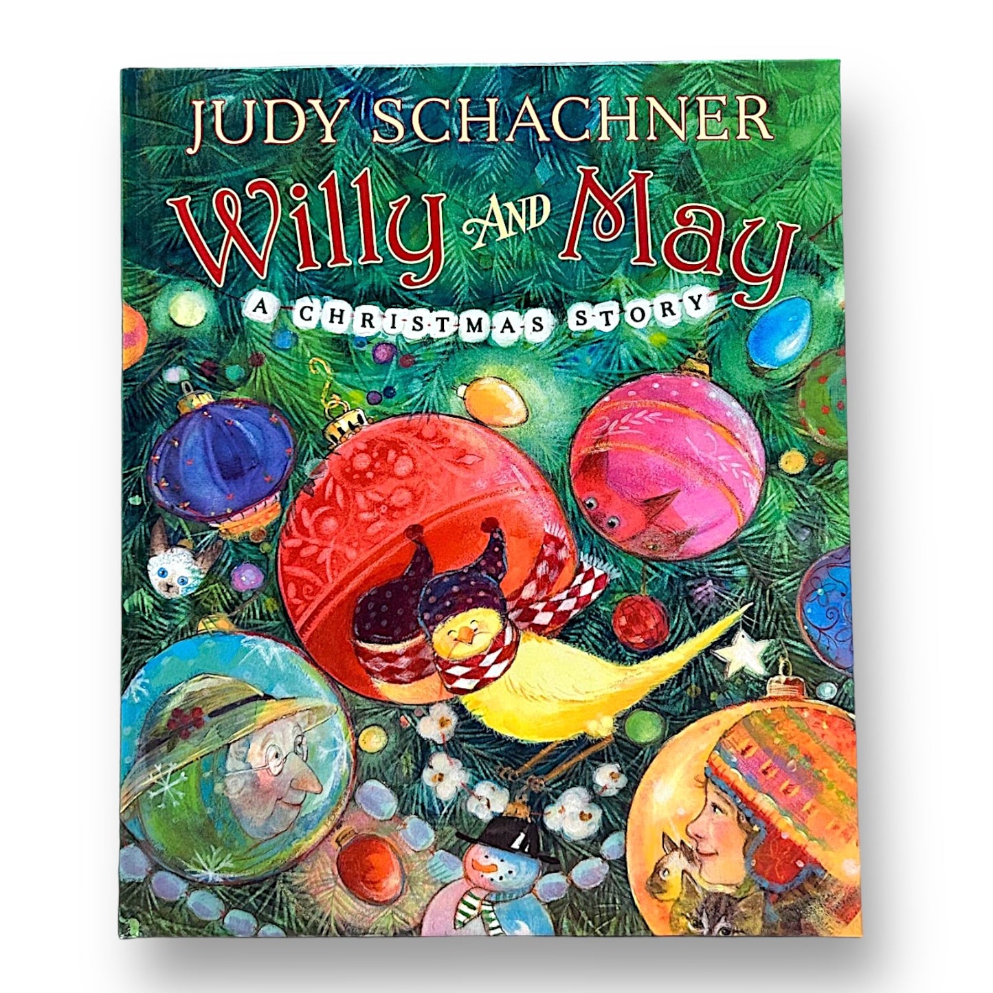 Willy and May Christmas Story Hardcover Book