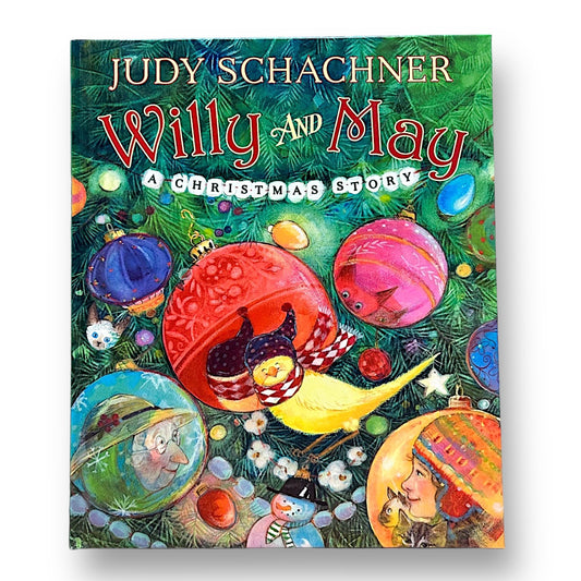 Willy and May Christmas Story Hardcover Book