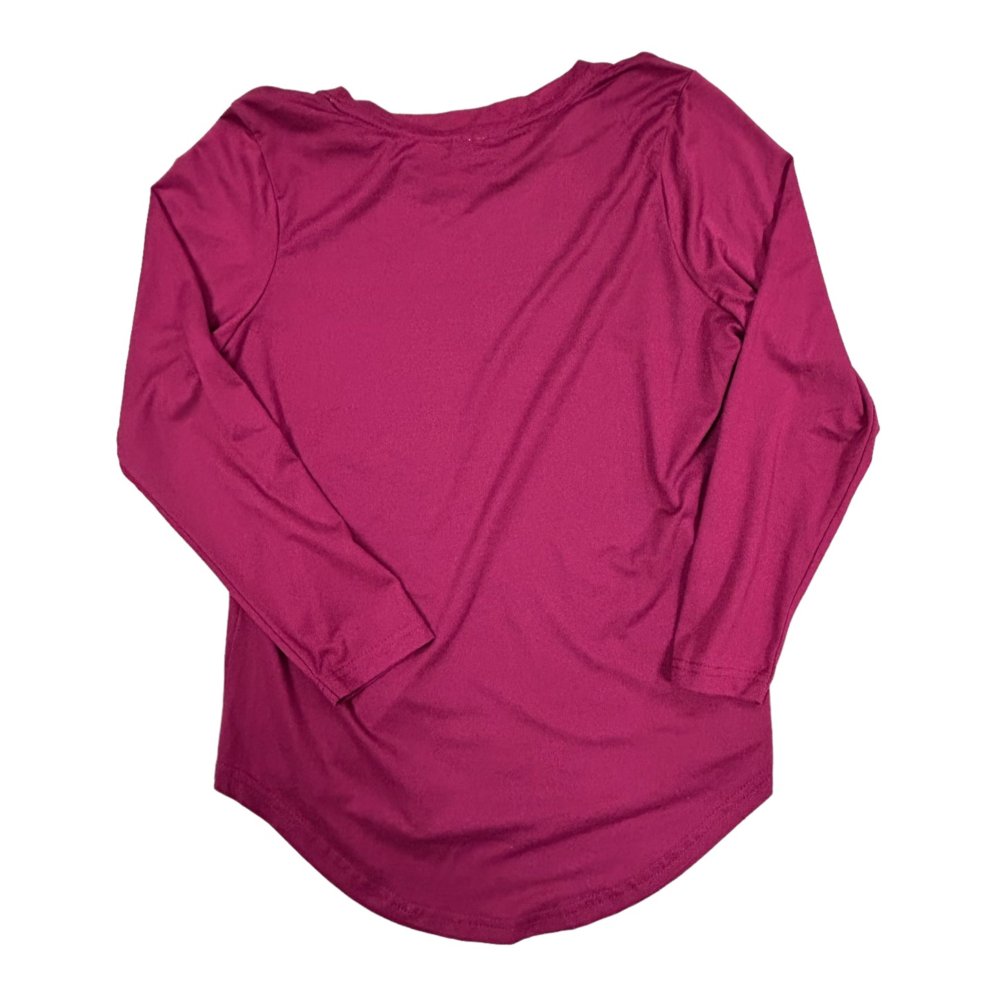 Girls Poof Girls Size 14/16 Loose Fit Long Sleeve Athletic Top