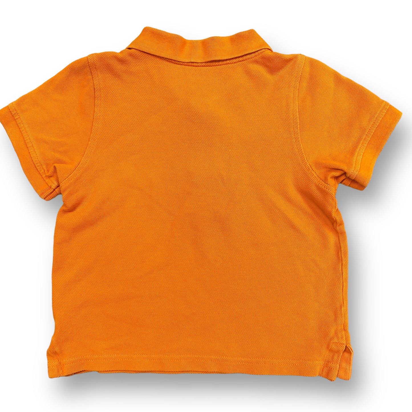Gymboree Toddler Boys Size 2T Orange Polo Shirt with Stripes