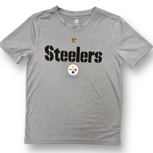 NFL Youth Size 10/12 Pittsburgh Steelers Football Athletic YMD Tee