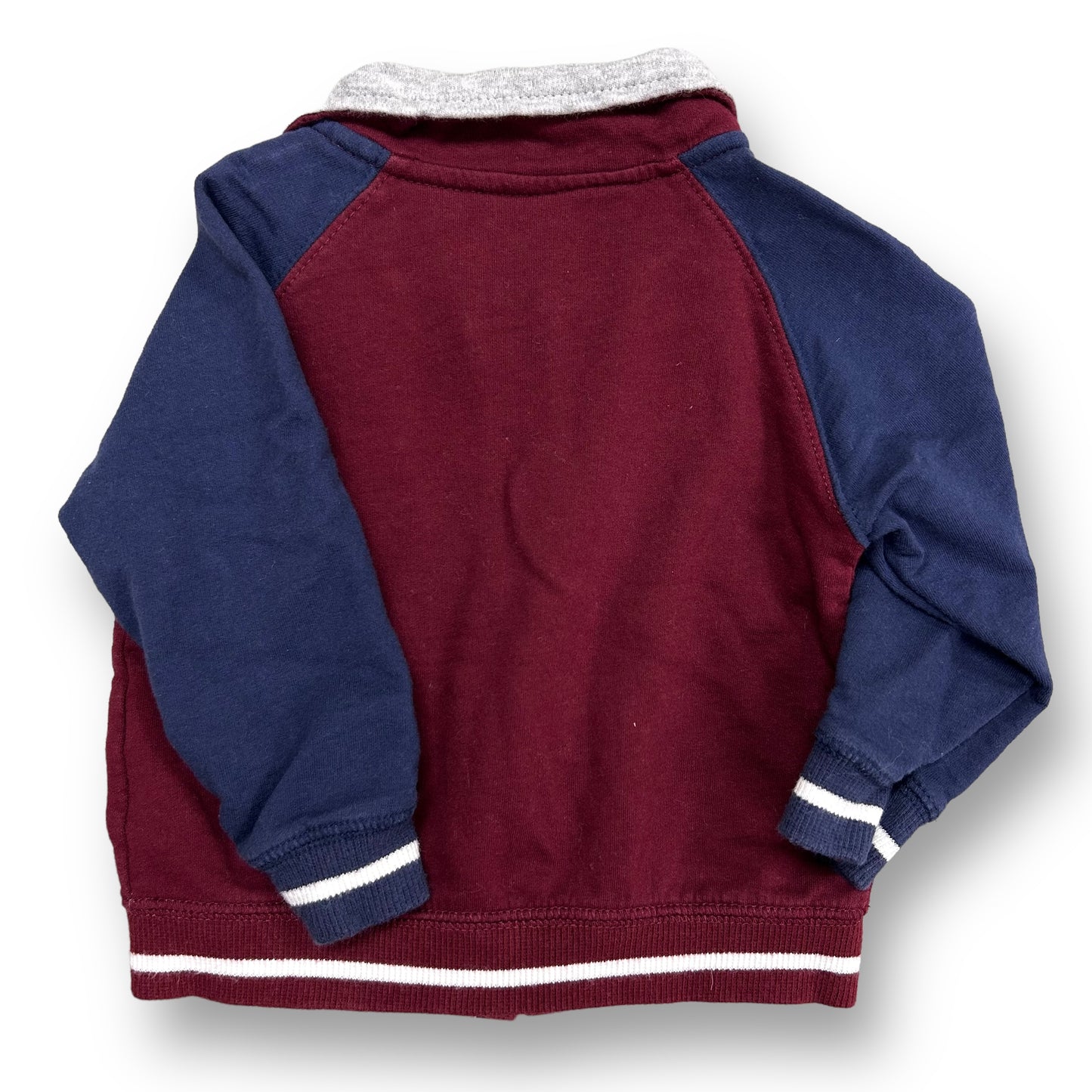 Carter's Boys Size 18 Months Toddler Full Zip Football Sweatshirt