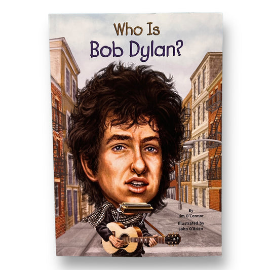 Who Is Bob Dylan? Educational Illustrated Paperback Book