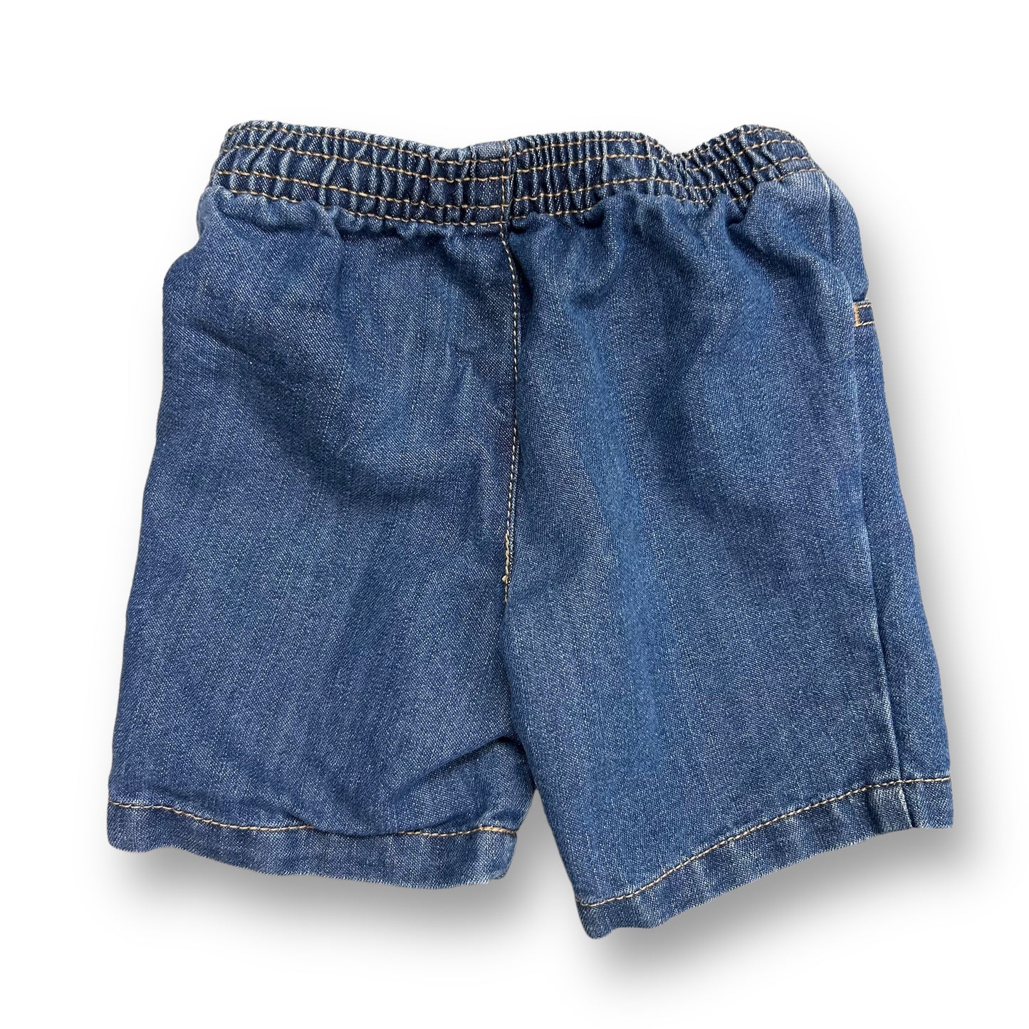 Boys Size 18 Months Jean Shorts Elastic Waist Band Pull-On Denim