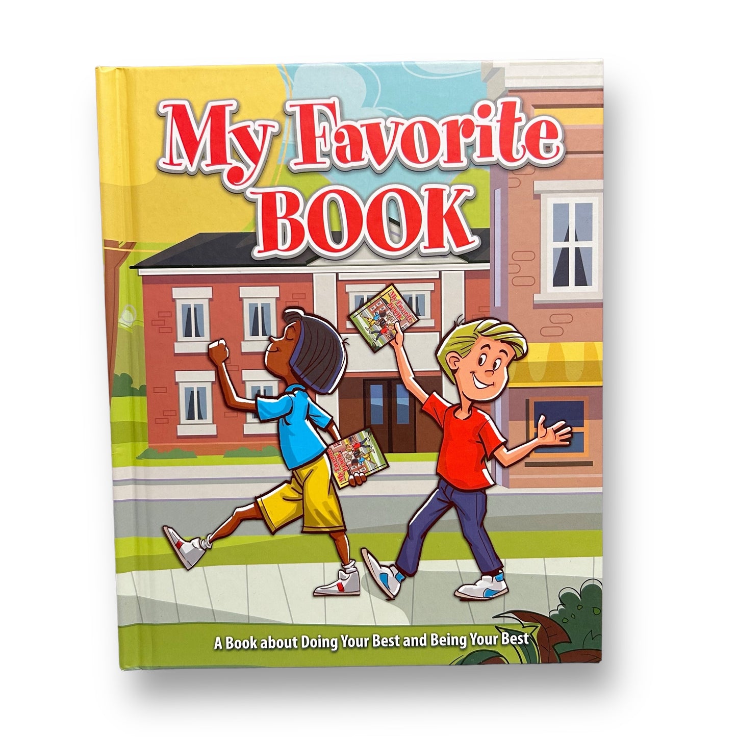 My Favorite Book Inspirational Hardback Book